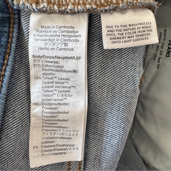 Madewell 9" Mid-Rise Skinny Crop Jeans: Button-Front TENCEL Denim Edition, Sz 31 - Picture 11 of 11